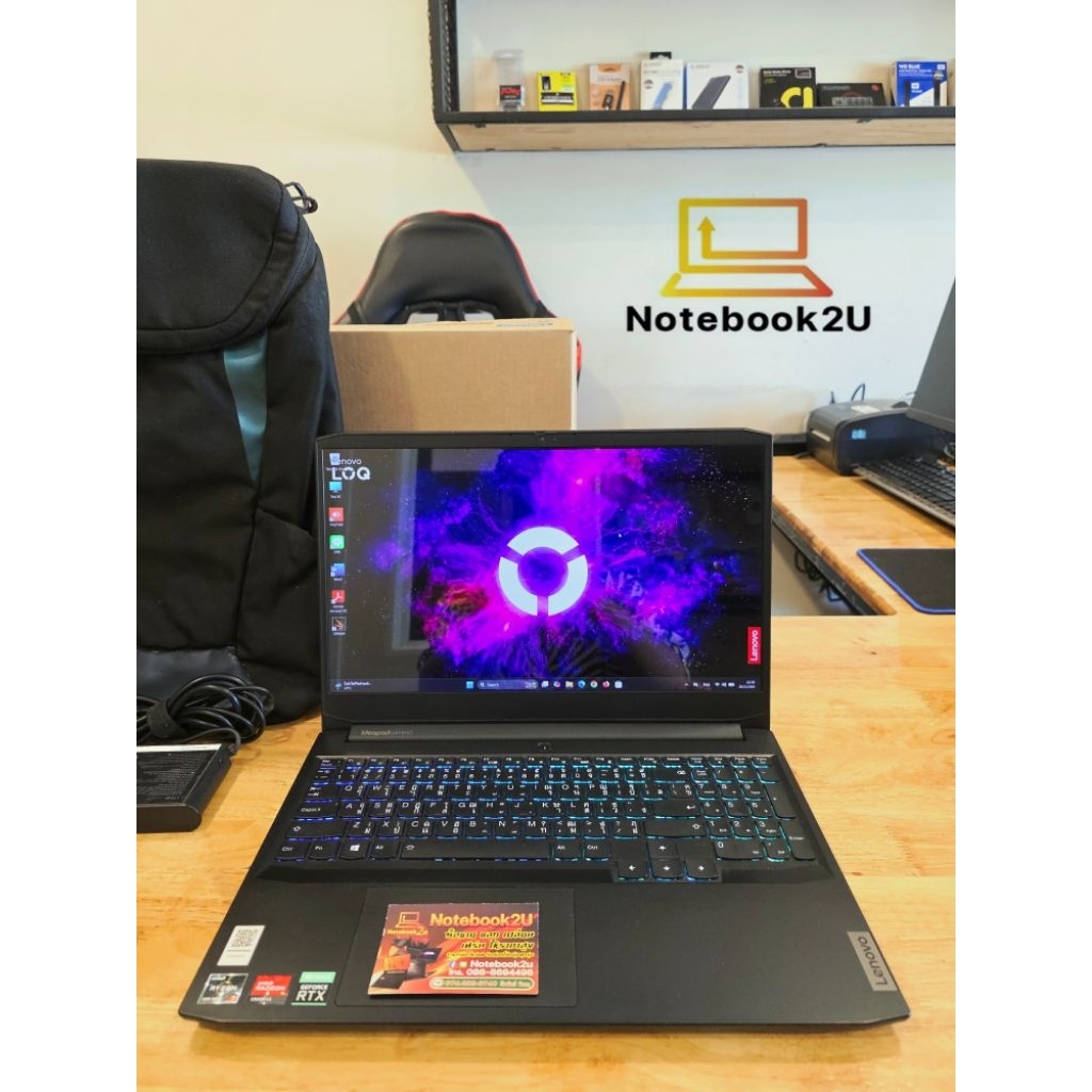 Lenovo Gaming3-82K200KWTA (165Hz sRGB100%)  R7-5800H RTX3060 RAM16GB SSD512GB สภาพนางฟ้า98%