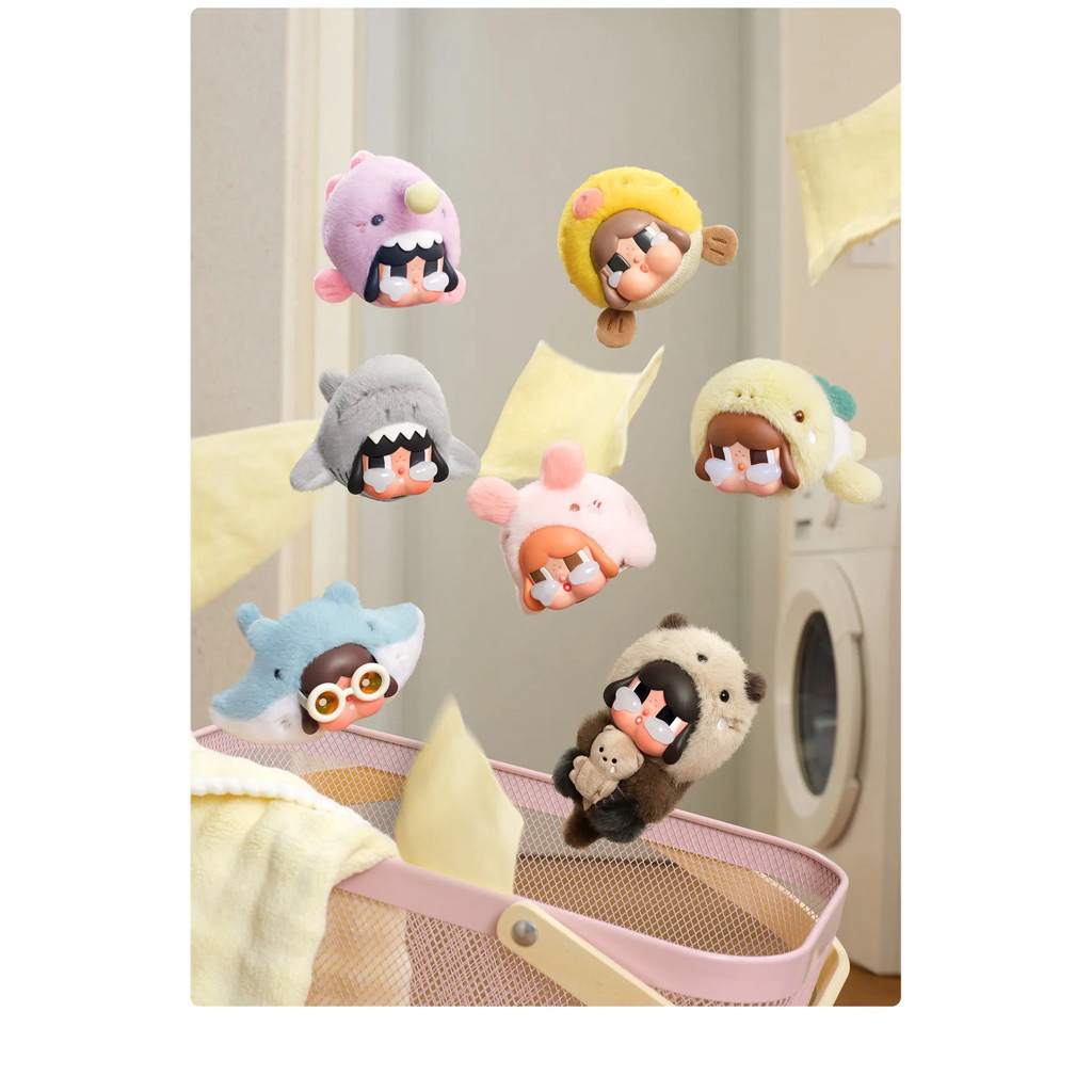 [พร้อมส่ง | ของแท้] POPMART Crybaby Cry Me An Ocean Series Plush Pendant