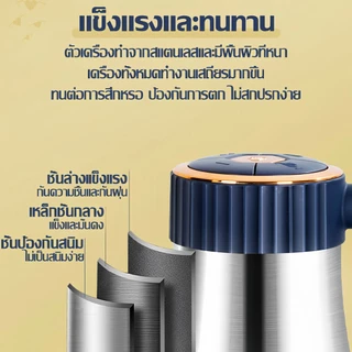 💎รับประกัน 5 ปี💎เครื่องบดหมู 6L/5L/3L ใบมีดคม 6 ใบ*2ชุ บดละเอียดมาก เงียบสุดๆ ถอดล้างง่าย เครื่องปั่นพริก เครื่องปั่นหมู