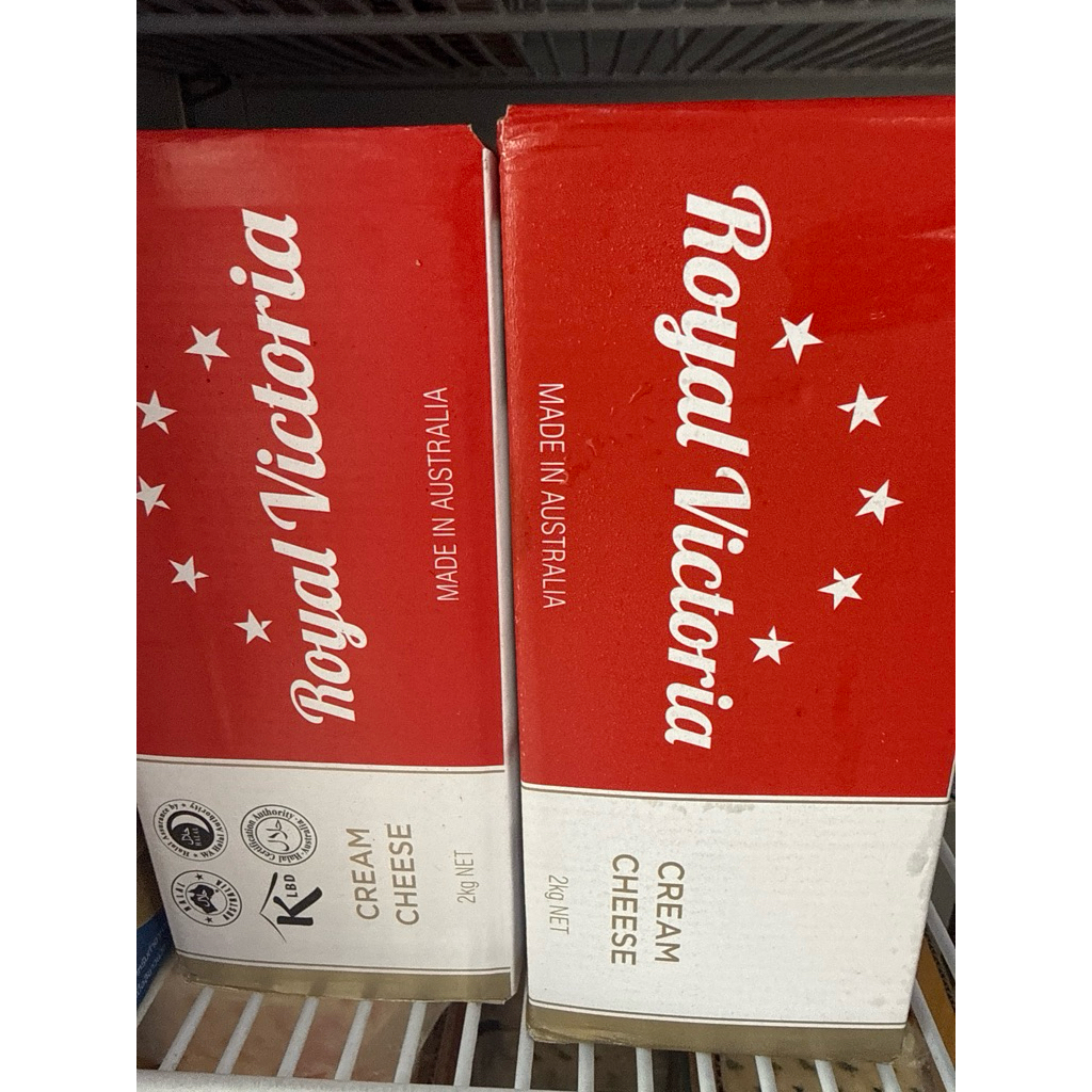 ครีมชีส victoria 2 กิโลกรัม วิคตอเรีย cream cheese 2KG