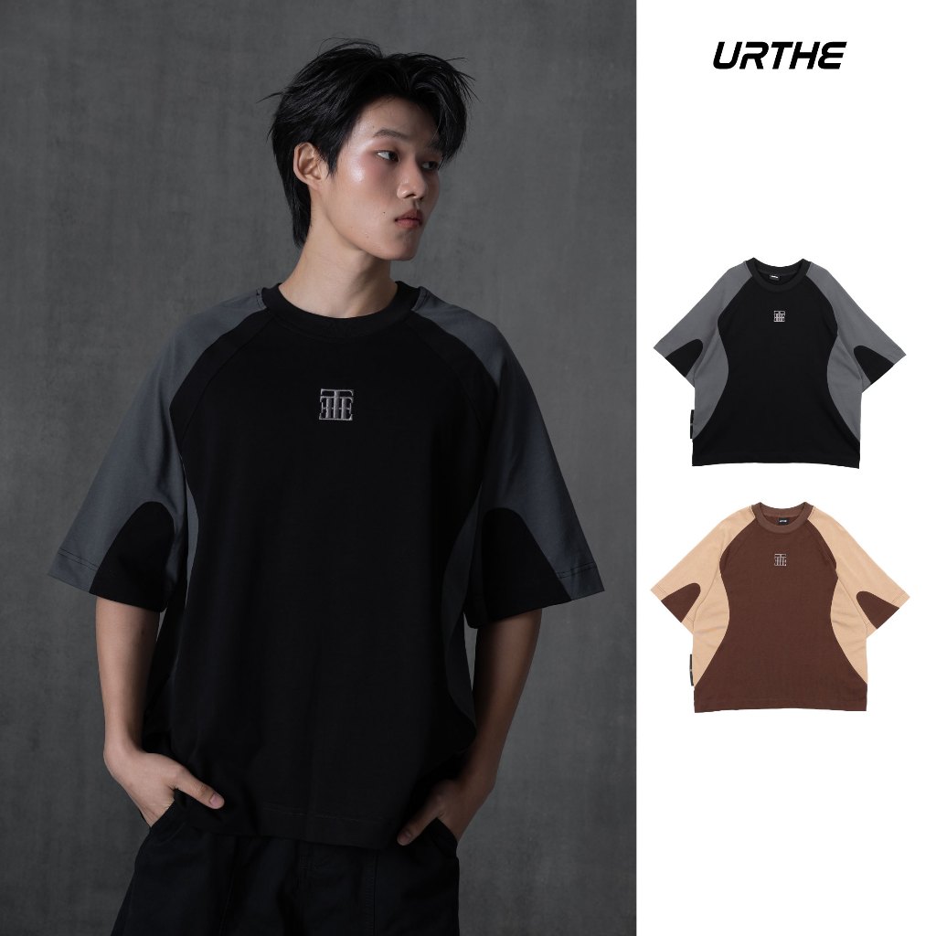 URTHE - เสื้อยืด เเขนสั้น Oversize รุ่น FULFILLS A FUNCTION TEE