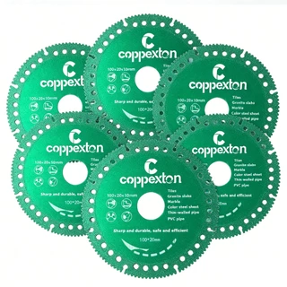 3pcs 6in1 ใบตัดเหล็ก ใบเลื่อยใบตัดเพชร 4นิ้ว ใบเลื่อยเพชรอเนกประสงค์ 100 มม. ตัดรวดเร็วและแม่นยำ