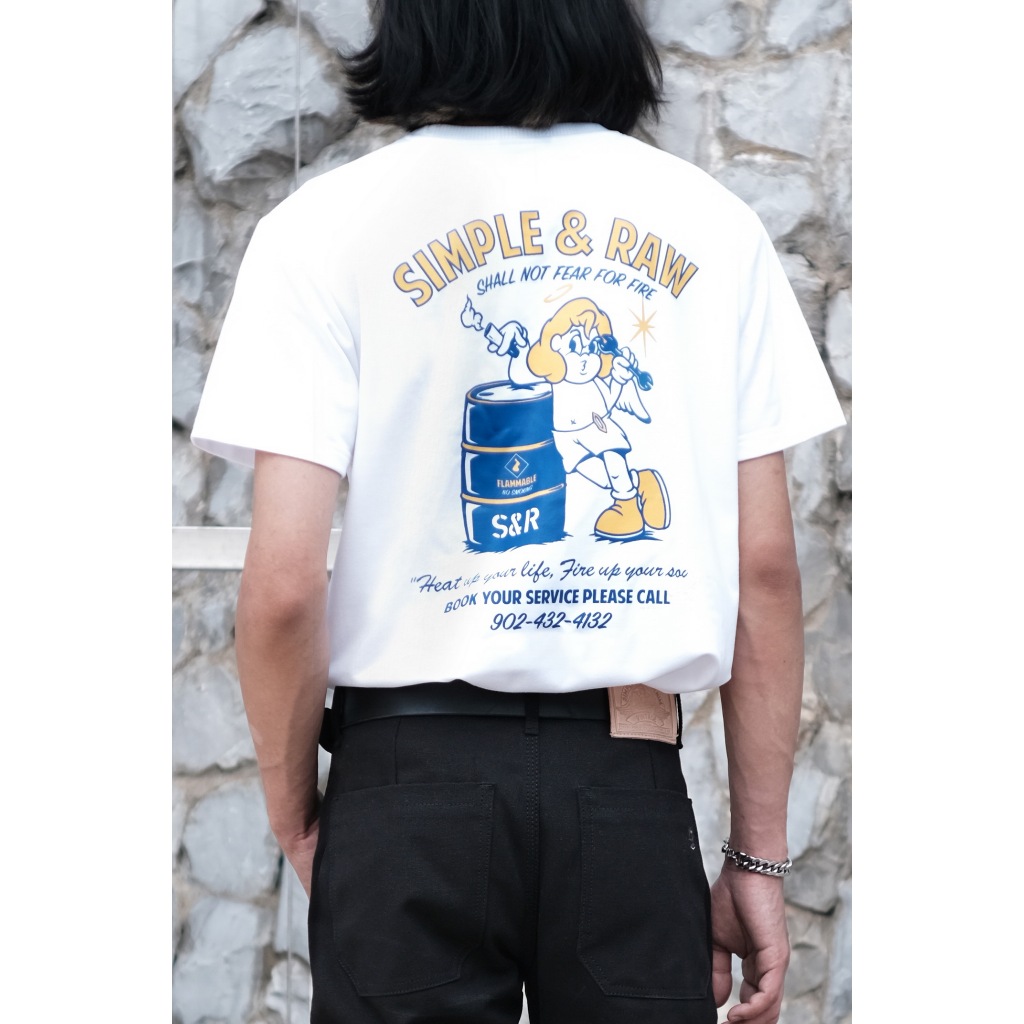 Simple&Raw - Ts731 UnionFire (White)