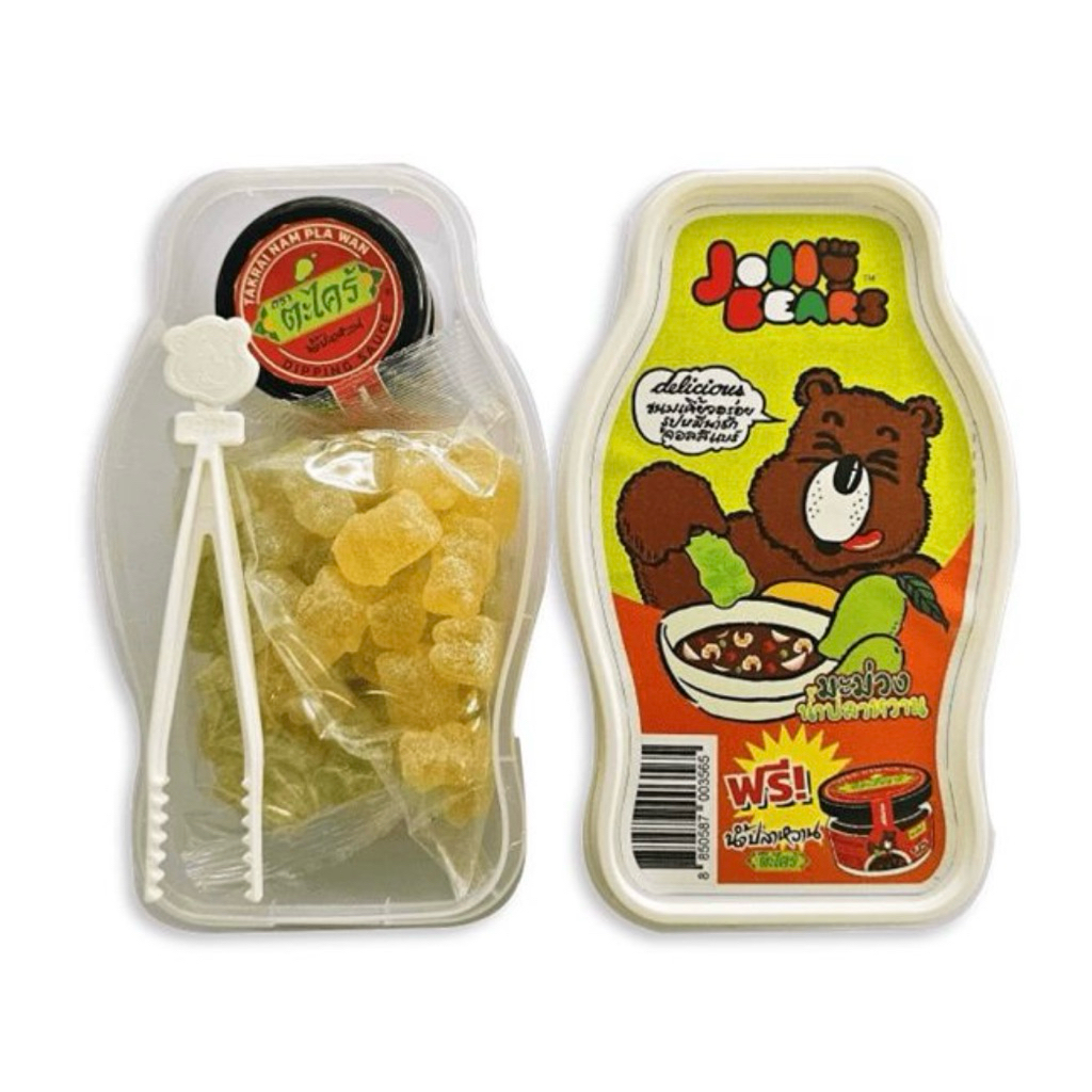 (พร้อมส่ง) Jolly Bears จอลลี่แบร์ เยลลี่ กลิ่นมะม่วงน้ำปลาหวาน 120 ก.