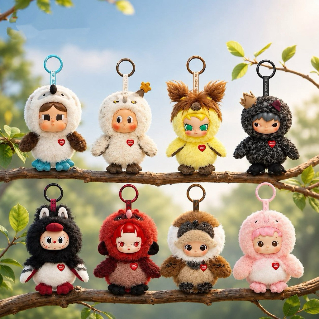 🌈โค้ดลด25% พร้อมส่งด่วน🌈Dear Birds Series พวงกุญแจห้อยกระเป๋า