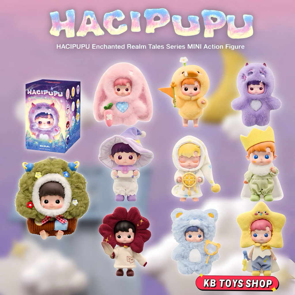 [มีสุ่ม/เลือกตัว พร้อมจัดส่ง 🇹🇭] ⛅️ ฮาชิปูปู้มินิแอคชั่นฟิกเกอร์ HACIPUPU Enchanted Tales MINI Action Figure ⛅️