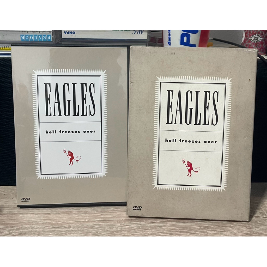 DVD บันทึกการแสดงสดคอนเสิร์ตในตำนาน "Hell Freezes Over" ของวงเอนท์ร็อกระดับโลกอย่าง Eagles