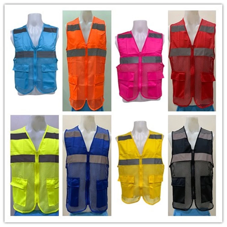 Reflective Vest เสื้อกั๊กสะท้อนแสง รุ่นตาข่ายใหญ่