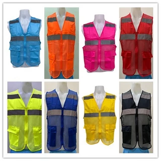 Reflective Vest เสื้อกั๊กสะท้อนแสง รุ่นตาข่ายใหญ่