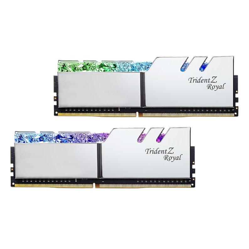 G.SKILL TRIDENT Z ROYAL SILVER 64GB (32x2) 3600MHz DDR4 CL16