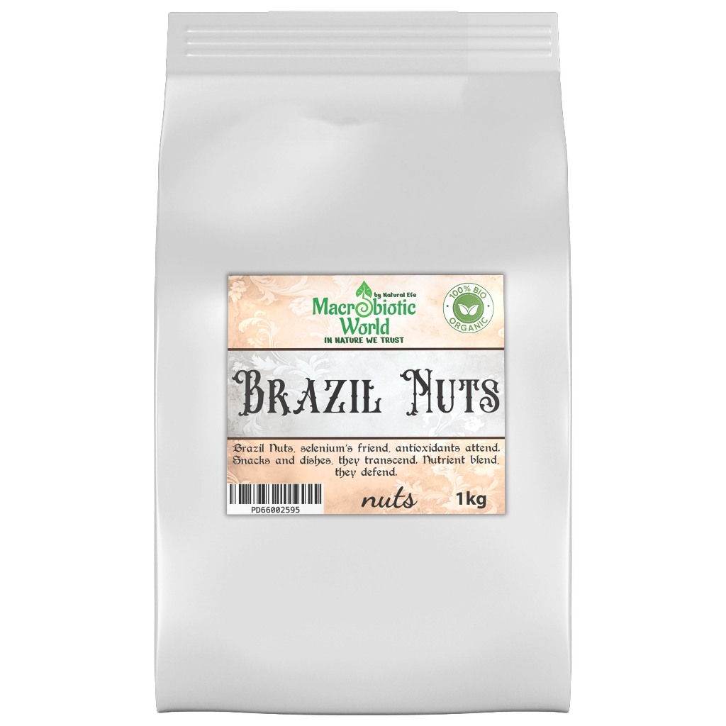 Organic/Bio Brazil Nuts 1kg | บราซิลนัท SYM