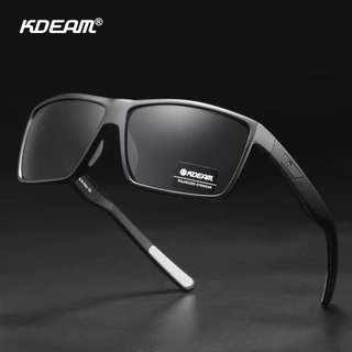 KDEAM แบรนด์แท้ 100% ร้านไทยส่งเร็ว แว่นตากันแดด เลนส์ Polarized แว่นกันแดดผู้ชาย (ผู้หญิงใส่ได้)
