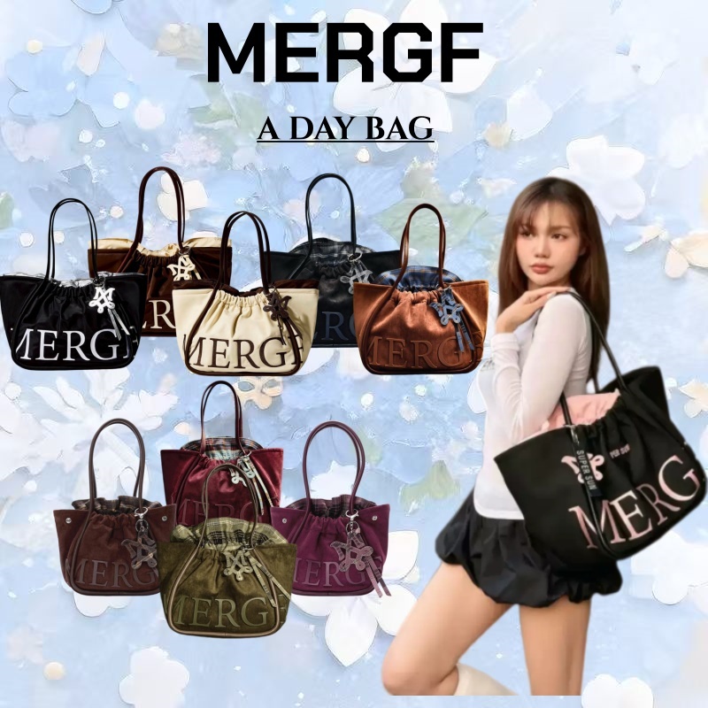 🔥【MERGE A DAY BAG】✅ ของแท้ 100% กระเป๋าถือ & สะพายข้าง พร้อมส่ง🚚