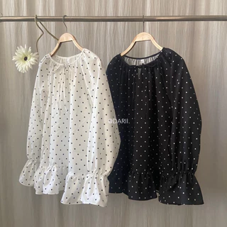 (พรีออเดอร์ 7 วัน) Alice blouse | stripe เสื้อแขนยาว ข้อมือจั๊ม