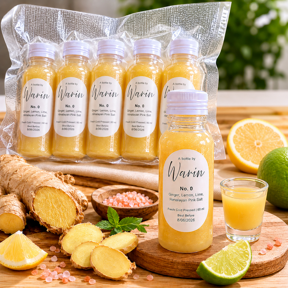 ขิงชอต สูตรน้ำตาล 0% Original Ginger Shot น้ำขิง เลม่อน เกลือชมพู สกัดสด 100% เผ็ดร้อน เร่งเผาผลาญ ❌ไม่เติมน้ำตาล