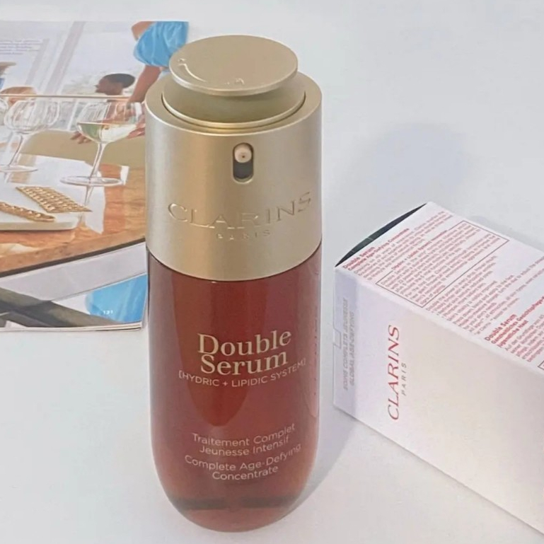 สินค้าแท้ดั้งเดิม💫Clarins Double Serum คลาแรงส์ เซรั่มบำรุงผิว [100ml/75ml]