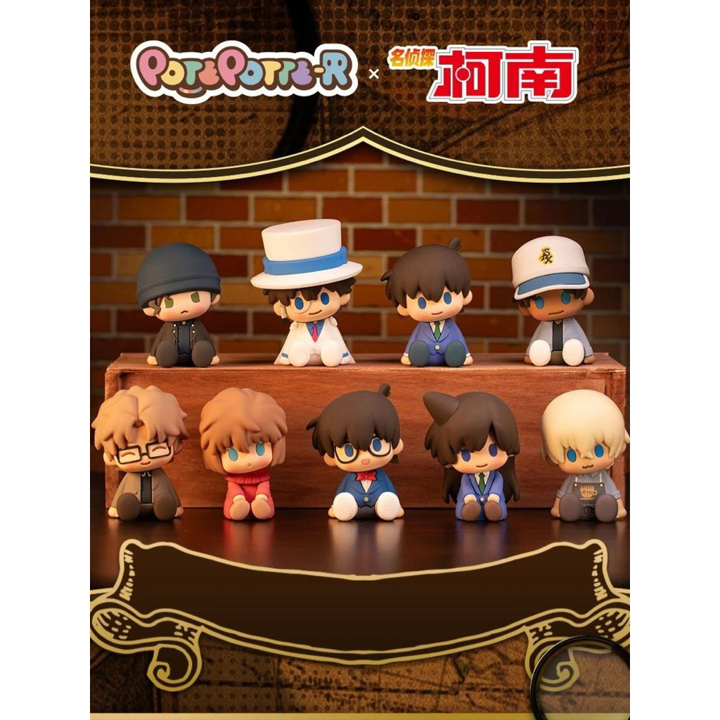 พร้อมส่ง แบบจุ่ม 🕵️‍♂️ POTEPOTTE-R × Detective Conan 🕵️‍♀️