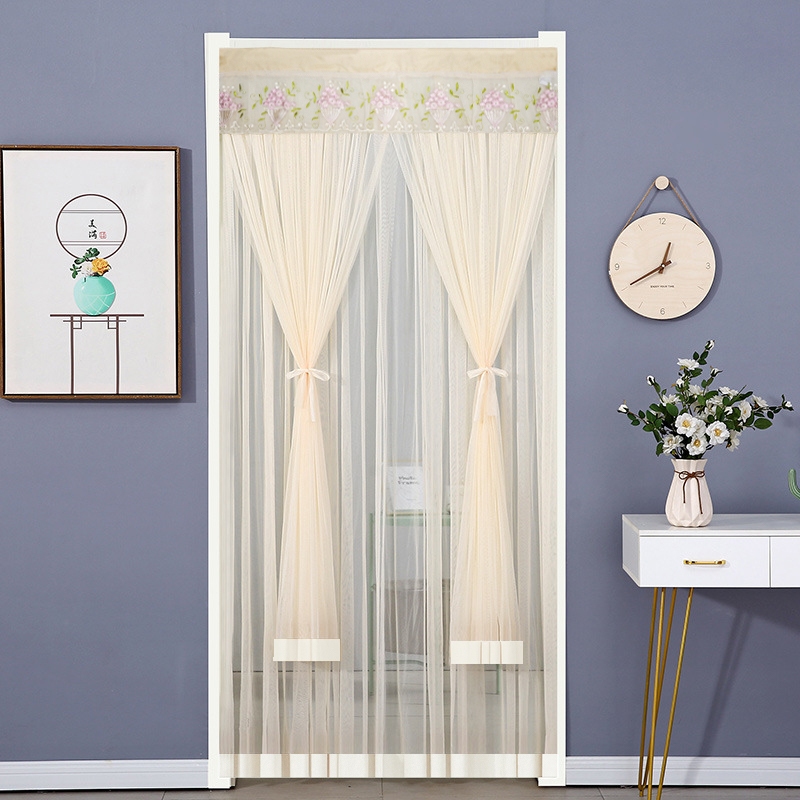 UNHO ม่านกันยุง มุ้งลวดแม่เหล็ก ม่านประตู ประตูกันยุง Double Layered Door Curtain