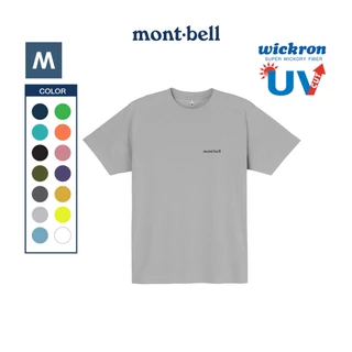 Montbell เสื้อยืดแขนสั้น กันแดด แห้งเร็ว รุ่น 1114686 Wickron T Men's