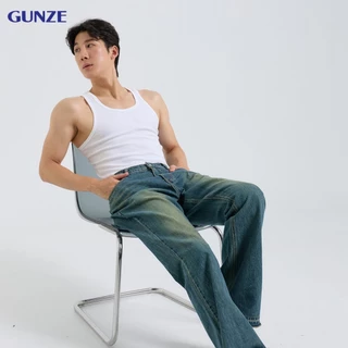 GUNZE กุนเซ่ เสื้อกล้ามผู้ชาย คอกลม สีขาว (WH) รหัส GS1621