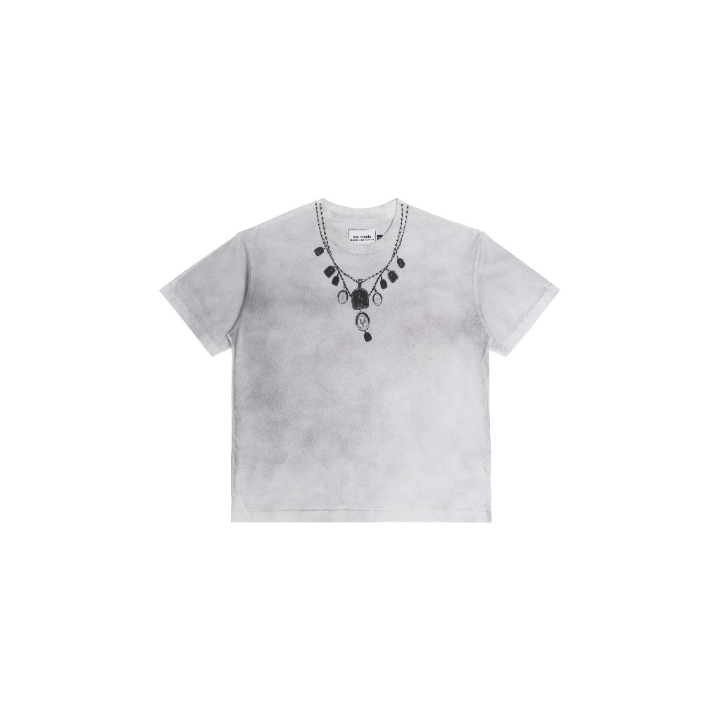 NWL Necklace Print Regular Smoke White / เสื้อยืด