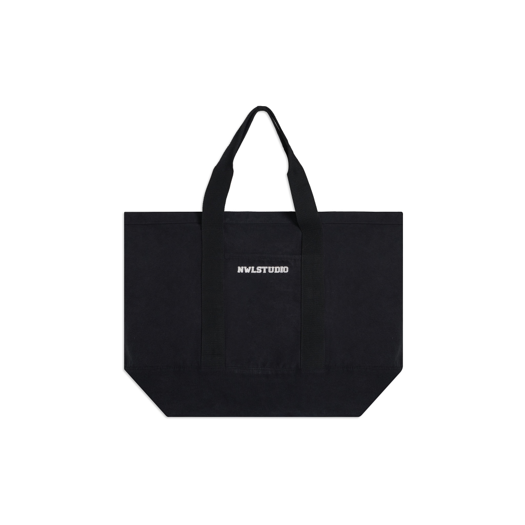 Big Tote Bag Canvas Black Fade / กระเป๋าแคนวาส