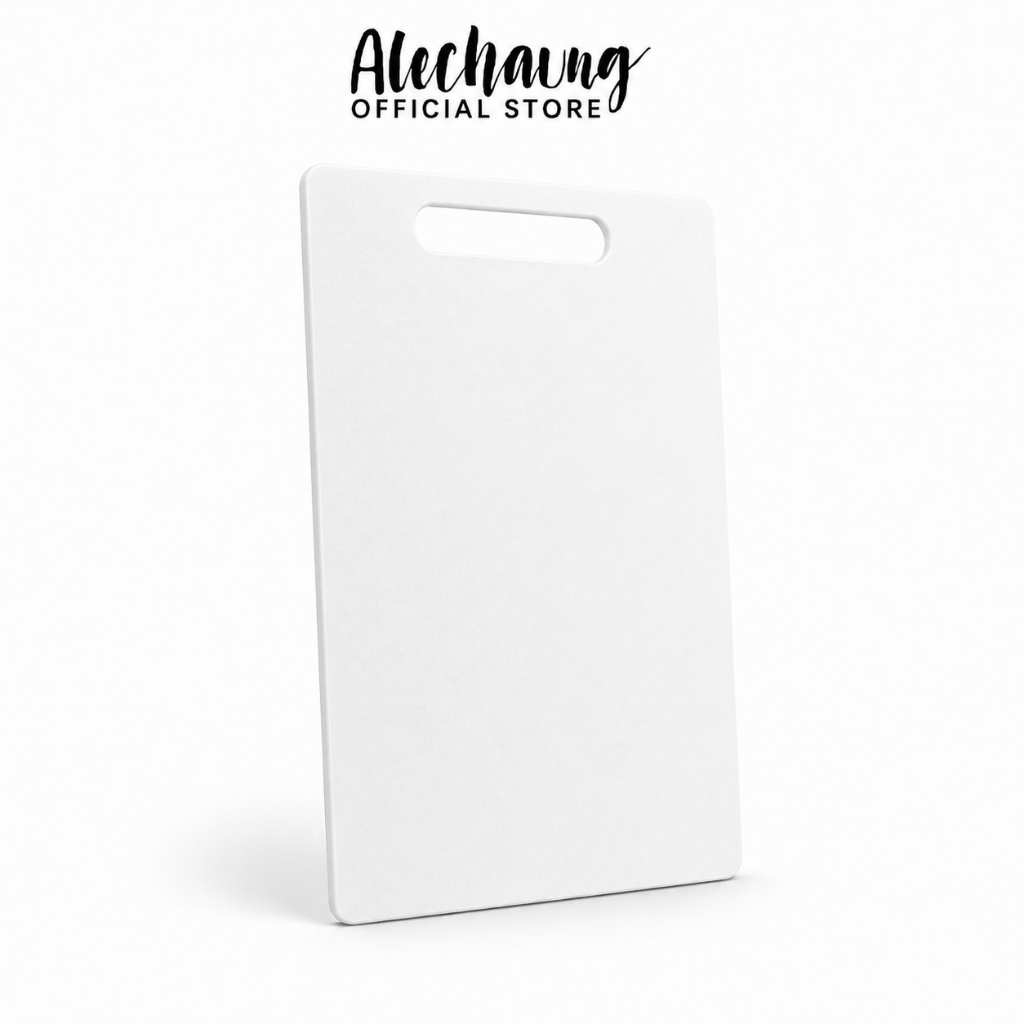 Alechaung เขียงทำครัว เขียงพลาสติก Cutting board ป้องกันแบคทีเรียและรา ใช้งานได้สองด้าน
