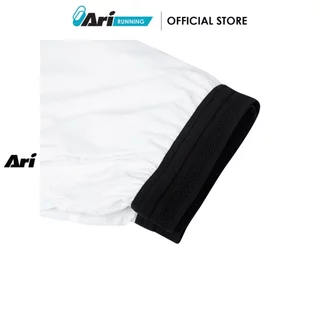 ARI MEN BREATHE 2IN1 V3 RUNNING SHORTS 3 INCHES - WHITE (AAP2907-02) กางเกงวิ่งผู้ชาย 3นิ้ว อาริ BREATHE 2IN1 สีขาว