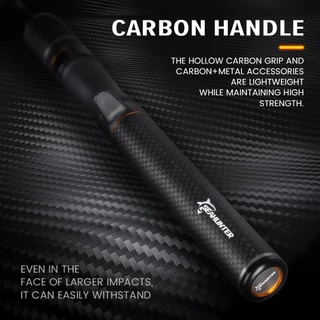 SeaHunter Black Arrow Pro Rods คันเบ็ด Fishing Rods ไกด์FUJI คันรอกสปิน & รอกเบส ลำตัวคาร์บอนเนื้อแน่น 92G ปุ่มเสียงคลิก
