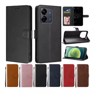 เคสฝาพับ ตัวล็อค สำหรับ Xiaomi Redmi 13C / Poco C65เคสกันกระแทกฝาพับ พร้อมช่องใส่บัตร