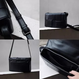 DOUBLE NINE : LIGHT BAG กระเป๋าสะพายข้างแบบสาน