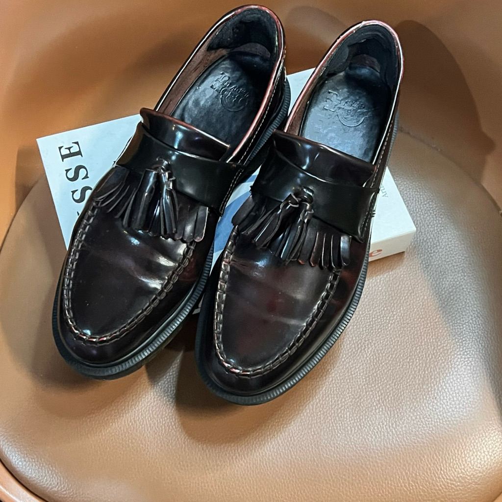 ร้องเท้ามือ2 Dr.Martens Loafer สีน้ำตาล Burgundee