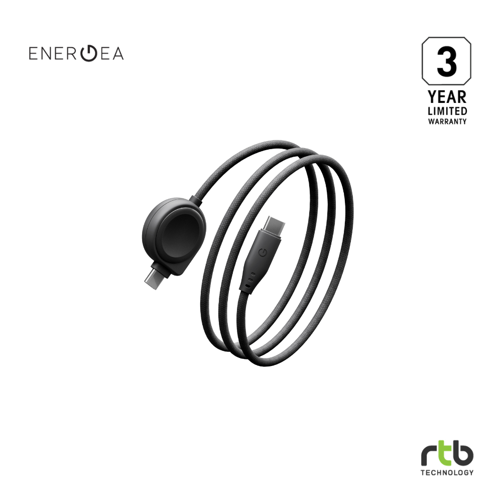 Energea Flow Duo Watch USB-C Cable + Samsung Watch Charger สายชาร์จ + ที่ชาร์จ Samsung Watch