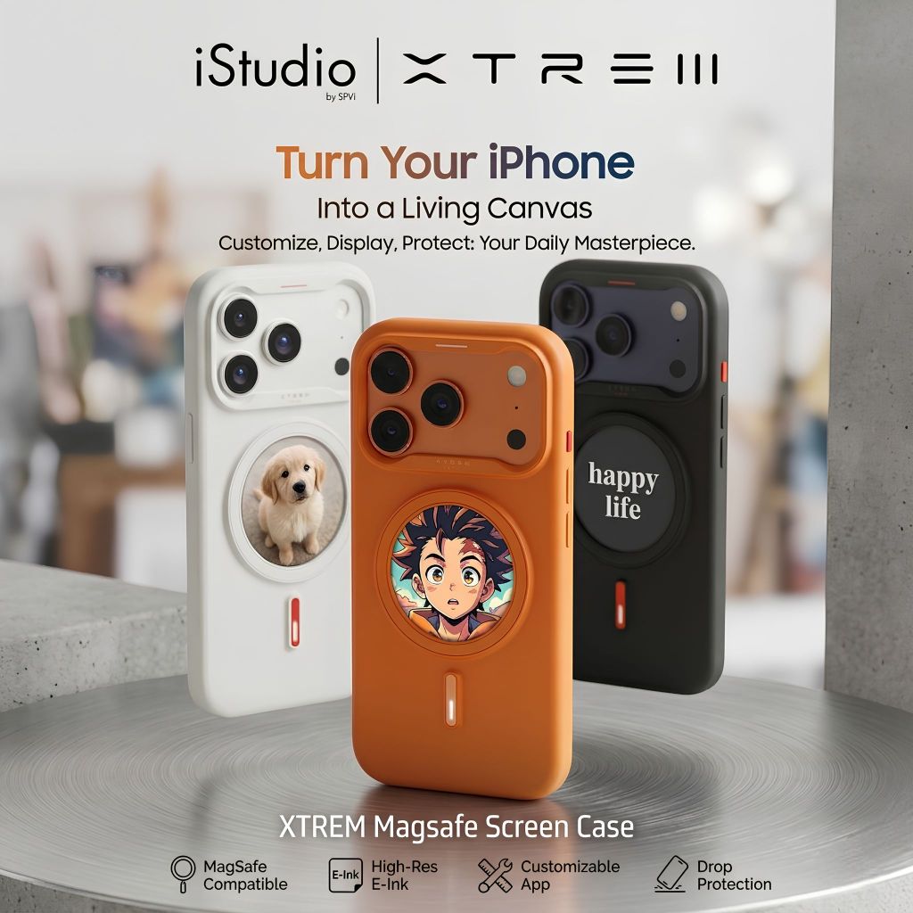 XTREM Magnetic Screen Case เคสกันกระแทกเปลี่ยนรูปได้ - สำหรับ iPhone 15/16/17 Series