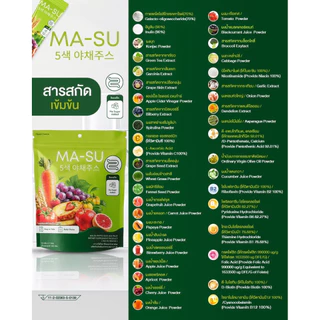 [ส่งจากบริษัทโดยตรง] แพคเกจใหม่ - MASU มาสุ ไฟเบอร์แบบชง