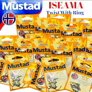 เบ็ดตกปลา ตะขอตกปลา MUSTAD ISEAMA