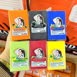 (ของแท้ ร้านบริษัท) สบู่มาญา MAYA มายา สบู่มายา ทำความสะอาดผิวกาย พร้อมส่ง ครบสี ขนาด 60 กรัม