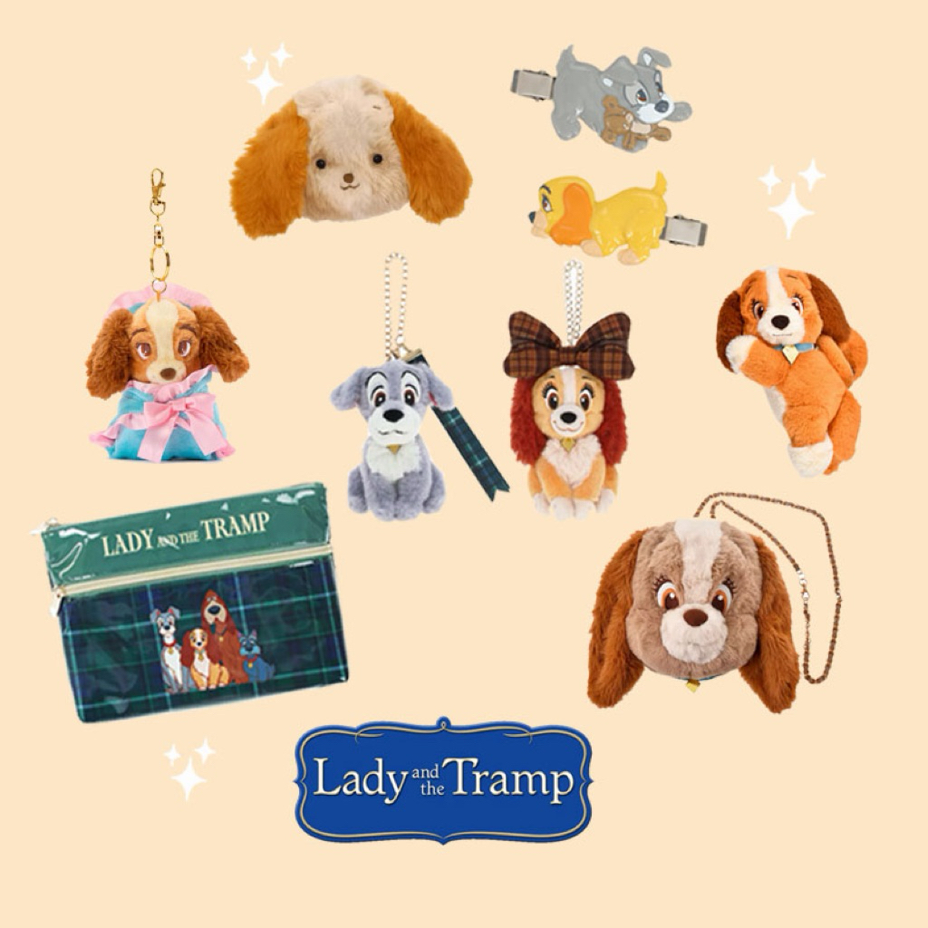 (พร้อมส่ง) สินค้า Lady and the tramp ลิขสิทธ์แท้💯