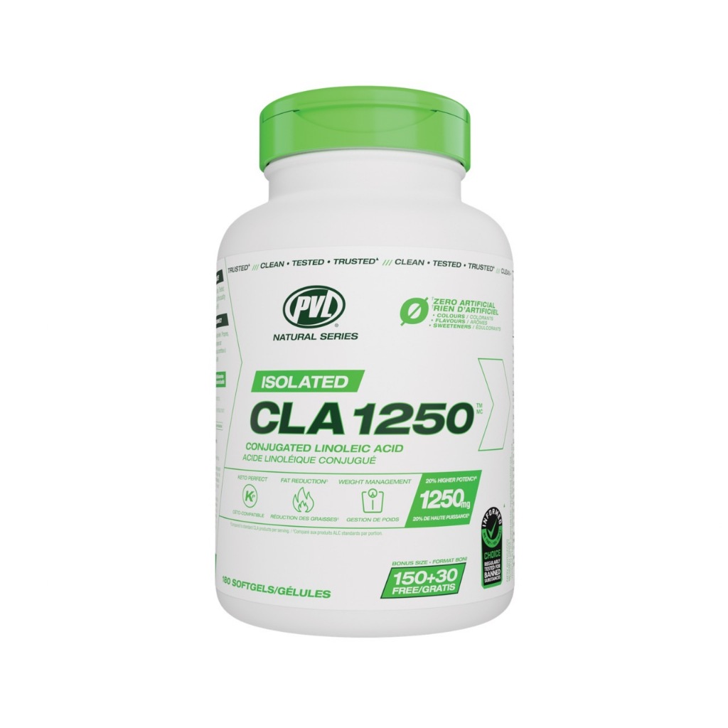 PVL ISOLATED CLA 1250 ขนาด 180 Softgels ซีแอลเอ ชนิดซอฟเจล ของแท้