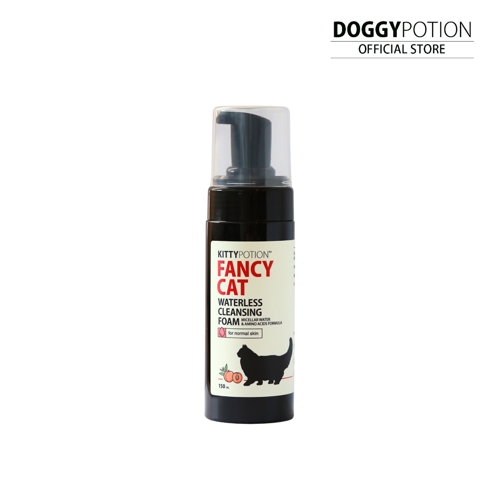 Kitty Potion Fancy Cat Waterless Cleansing Foam 150 ml (โฟมอาบแห้ง)