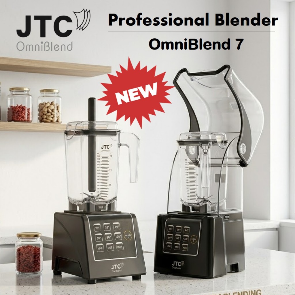 NEW JTC รุ่น TM-890Q เครื่องปั่นสมูตตี้ OmniBlend 7 รับประกันตัวเครื่องและมอเตอร์ 1 ปี  ส่งฟรี!