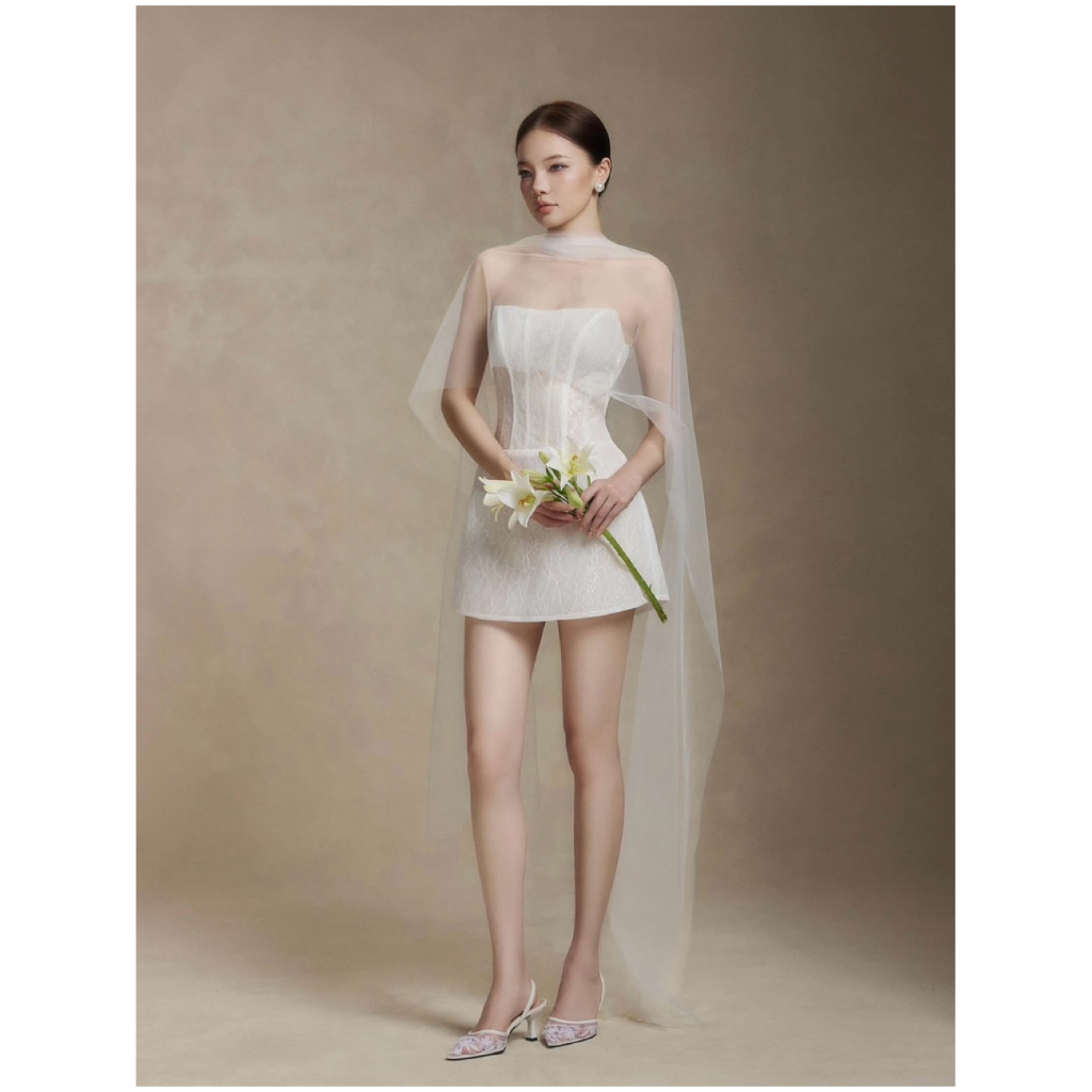 Valentina dress จากแบรนด์ Redbean พร้อมส่งจากไทย