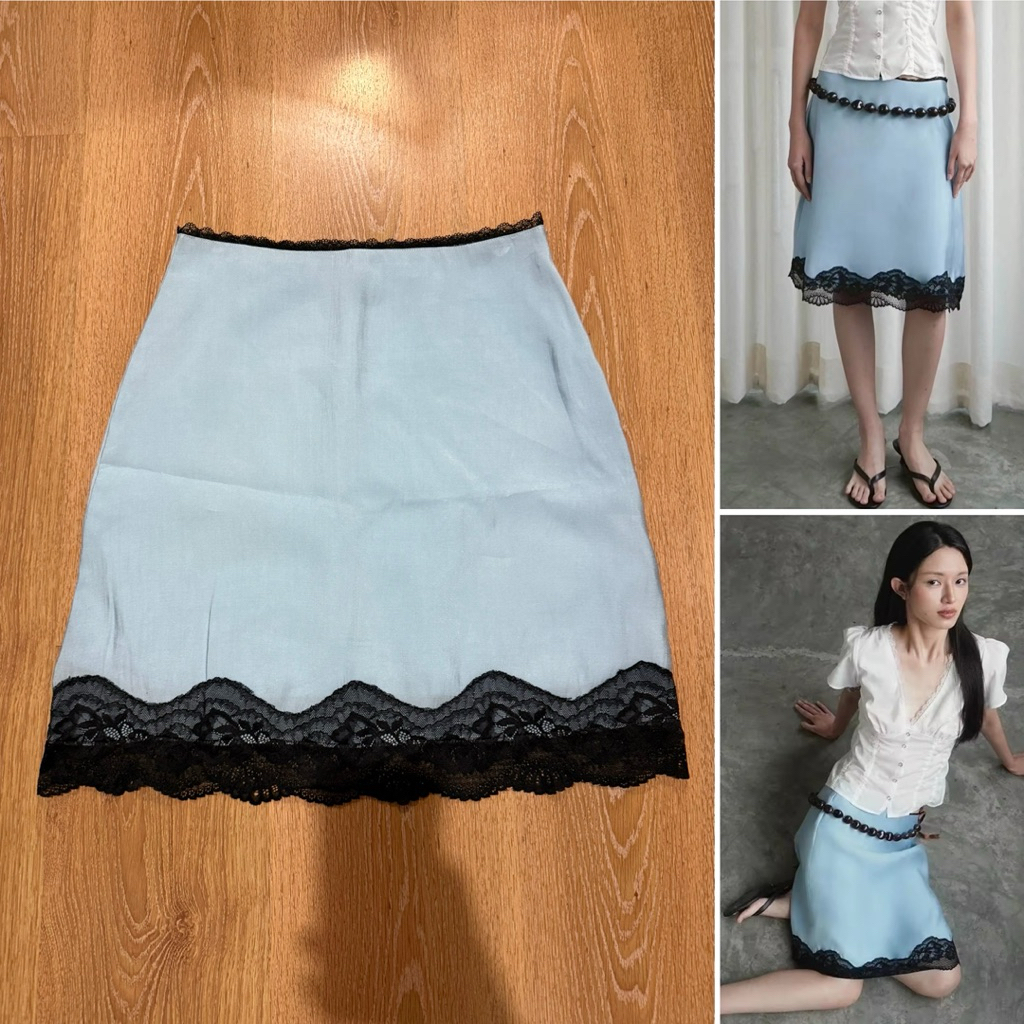 (ใช้โค้ดลดได้) weekend begins kene skirt