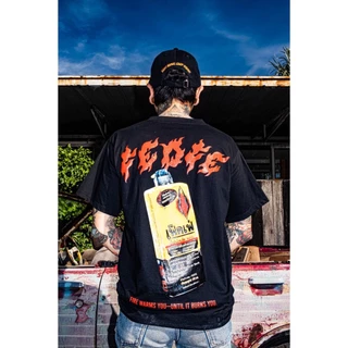 TRULY เสื้อยืดแขนสั้น Fedfe รุ่น "เฟ็ดเฟ่ยังกะรอนสัน”