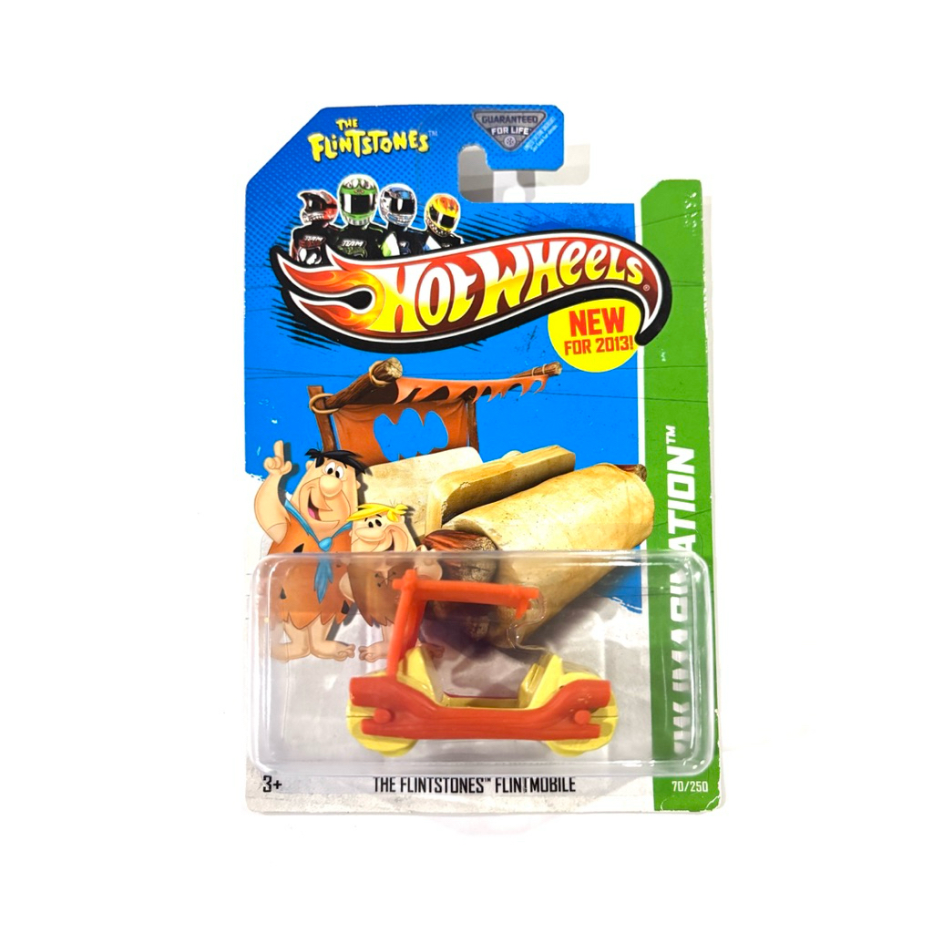 Hot Wheels | THE FLINTSTONES FLINTMOBILE | 🇺🇸เป็นสินค้าที่ขายในอเมริกาเท่านั้น✈️ | 📦สินค้ามีพร้อมส่ง