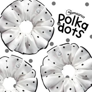 Lamoonist scrunchies • Polka dots collection