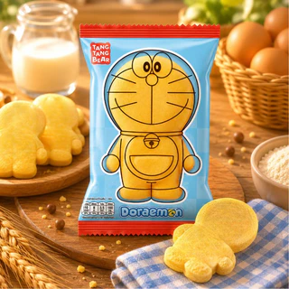 เซ็ท 2 แถม 1 โดเรมอน ตราตังตังแบร์ 2 รสชาติสุดฮิต เค้กไข่สุดเพลิน และรสส้มสดใส (ขนาด 336 กรัม/ห่อ)