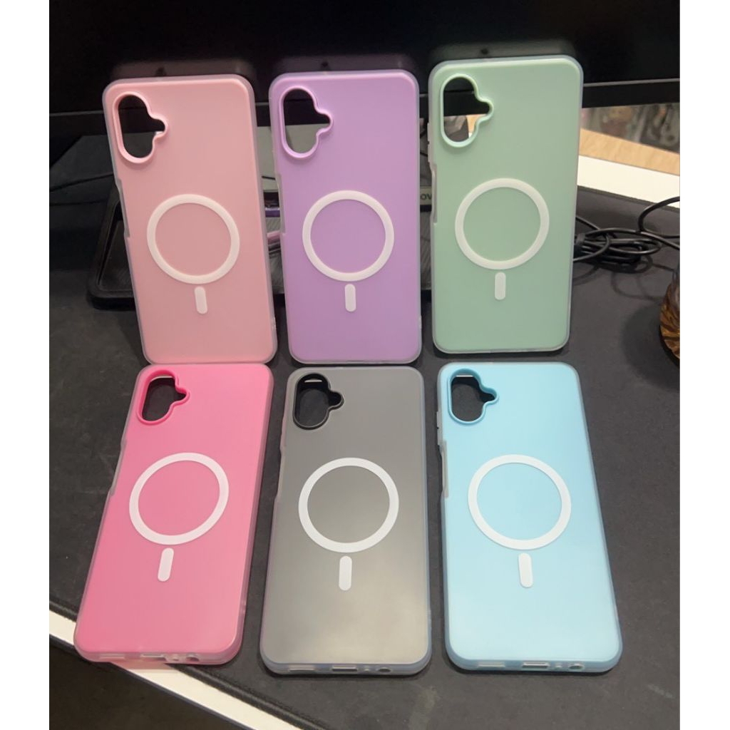 เคสมือถือเเฟชั่น 2 in 1 สำหรับ Samsung A07 A57 A37 A27 รุ่นใหม่ งานเคสJelly สีพาสเทล  สินค้าส่งในไทย 1-2 วัน #2s-m
