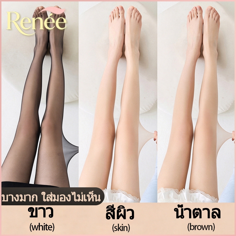 ✨พร้อมส่งในไทย🧦ถุงน่องใสบางเฉียบสไตล์ญี่ปุ่น 40-95kgไซส์ใหญ่ถุงน่องขาเรียว 15D เนื้อเนียนนุ่ม