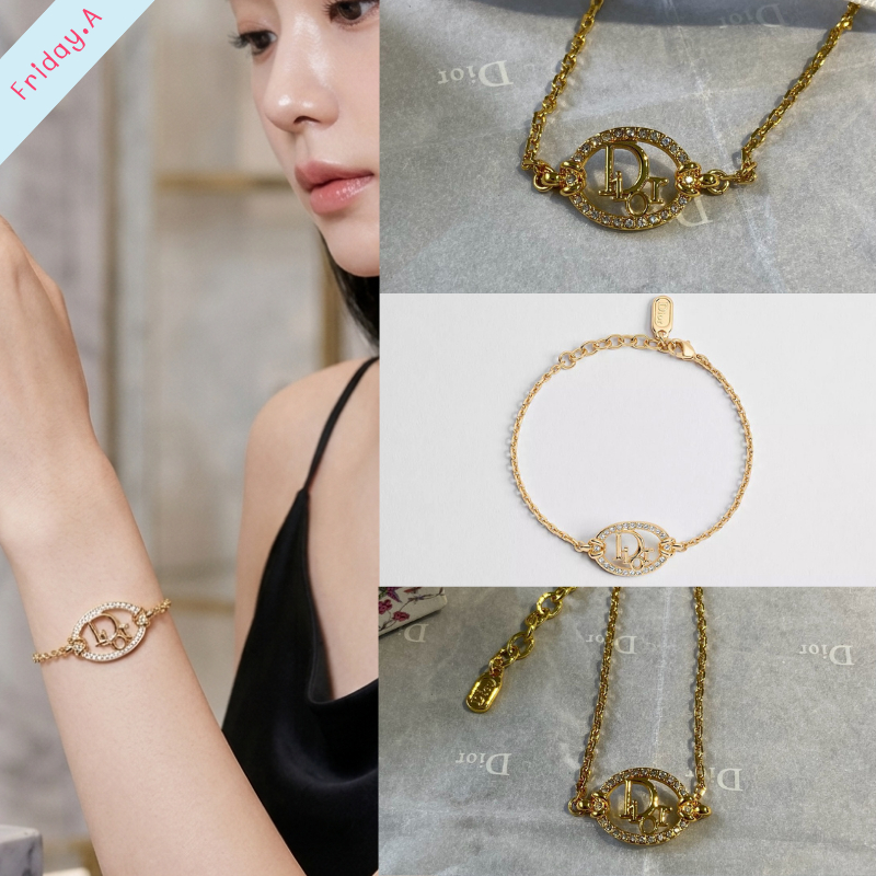 (D218) สร้อยข้อมือ D [มาใหม่ชนช้อป!] สวยตาแตก ดีเทลน่ารัก สวยตรงปก 100% ไม่ต้องลุ้น♡